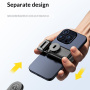 CYKE TT18 panorámás Bluetooth szelfibot tripoddal iPhone-hoz - fekete