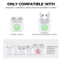AhaStyle szilikon tok AirPods 4 / 5 - kék
