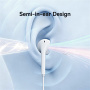 USAMS US-SJ771 fülhallgató USB-C csatlakozóval - fehér