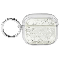 Átlátszó tok csillámokkal - AirPods 3 - átlátszó