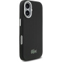 Lacoste Iconic Petit Pique Metal Logo tok MagSafe-szel iPhone 17-hez - fekete