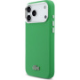 Lacoste Iconic Petit Pique Metal Logo MagSafe tok iPhone 17 Pro Max készülékhez - zöld