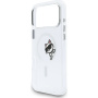 Karl Lagerfeld IML Choupette Peekaboo átlátszó tok MagSafe támogatással iPhone 17 Pro Max készülékhez - víztiszta
