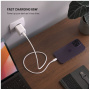 FIXED Mini GaN gyorstöltő töltő adapter 2x USB-C / 2x USB-A porttal - 65W - fehér