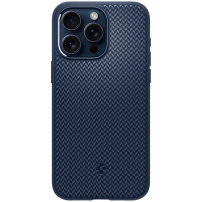 Spigen Armor MagFit tartós tok MagSafe -vel - iPhone 15 Pro Max - sötétkék