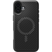 Spigen Core Armor matt tartós burkolat MagSafe-el* iPhone 16-hoz - fekete