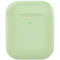 Matt szilikon borító AirPods 1 / 2 - mentazöld