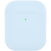 Matt szilikon borító AirPods 1 / 2 - világoskék