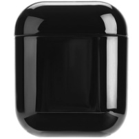 Védő fém tok - AirPods 1 / 2 - fekete