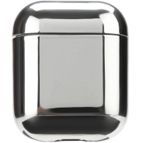 Védő fém tok - AirPods 1 / 2 - ezüst