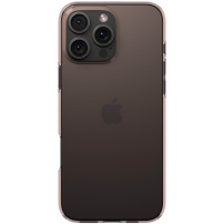 Spigen Crystal Flex átlátszó borító iPhone 16 Pro Max telefonhoz - rózsaszín