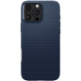 Spigen Liquid Air borítás iPhone 16 Pro-hoz - sötétkék