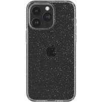 Spigen Liquid Crystal Glitter csillogó tok - iPhone 15 Pro - átlátszó