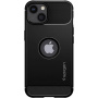 Spigen Rugged Armor tartós tok iPhone 13 - fekete