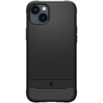 Spigen Rugged Armor tartós tok MagSafe -vel - iPhone 14 - fekete