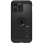 Spigen Tough Armor MagFit tartós tok állvánnyal és MagSafe -vel - iPhone 15 Pro Max - fekete