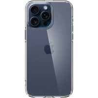 Spigen Ultra Hybrid transzparens tok - iPhone 15 Pro Max - átlátszó