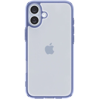 Spigen Ultra Hybrid átlátszó tok színes kerettel iPhone 16 Plus készülékhez - kék