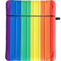 Szilikon védőtok - AirPods 1 / 2 - szivárvány