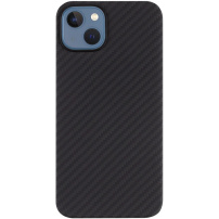 Tactical Aramid tok szénszálas mintával és MagSafe-el iPhone 13-hoz - sötétszürke