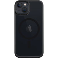 Tactical Hyperstealth átlátszó tok MagSafe-el iPhone 13-hoz - sötétszürke