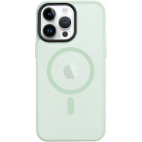 Tactical Hyperstealth átlátszó tok MagSafe-el iPhone 14 Pro Max készülékhez - zöld