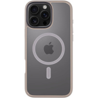 Tactical Hyperstealth átlátszó burkolat MagSafe-el* iPhone 16 Pro Max készülékhez - szürke