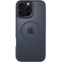 Tactical Hyperstealth átlátszó burkolat MagSafe-el* iPhone 16 Pro Max készülékhez - sötétkék