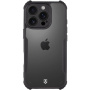 Tactical Quantum Stealth borítás megerősített sarkokkal iPhone 16 Pro-hoz - fekete