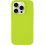 Tactical Velvet Smoothie szilikon burkolat MagSafe-el* iPhone 15 Pro készülékhez - Avokádó