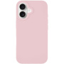 Tactical Velvet Smoothie szilikon borítás MagSafe-el* iPhone 16-hoz - világos rózsaszín