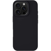 Tactical Velvet Smoothie szilikon borítás MagSafe-el* iPhone 16 Pro készülékhez - fekete