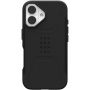 UAG Polgári robusztus borító MagSafe-el* iPhone 16-hoz - fekete