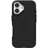 UAG Polgári robusztus borító MagSafe-el* iPhone 16-hoz - fekete