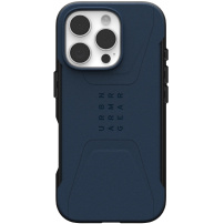 UAG Polgári robusztus borító MagSafe-el* iPhone 16 Pro készülékhez - Sötétkék