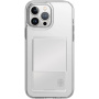 UNIQ Air Fender átlátszó tok kártyatartóval iPhone 15 Pro Max készülékhez - átlátszó