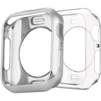 Dux Ducis védőtok Apple Watch 44mm-hez - ezüst