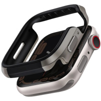 UNIQ Valencia fém tok Apple órához 46mm - titán