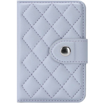 Mágneses pénztárca varrással iPhone-hoz - lila