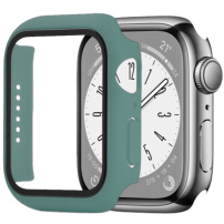 Enkay védőtok edzett üveggel - Apple Watch 45mm - türkizkék
