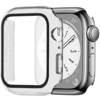 Enkay védőtok edzett üveggel - Apple Watch 45mm - átlátszó
