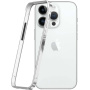 Védőkeret iPhone 14 Pro Max / 15 Plus készülékhez - ezüst