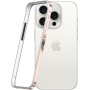 Védőkeret iPhone 15 Pro - rozéarany