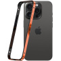Védőkeret iPhone 15 Pro - narancssárga