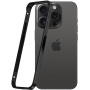 Védőkeret iPhone 15 Pro Max készülékhez - fekete