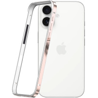 Védőkeret iPhone 16-hoz - rózsaszín arany