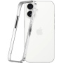 Védőkeret iPhone 16 - ezüst