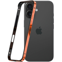Védőkeret iPhone 16-hoz - narancssárga