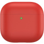 AhaStyle szilikon tok AirPods 4 / 5 - piros