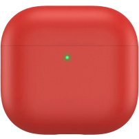 AhaStyle szilikon tok AirPods 4 / 5 - piros